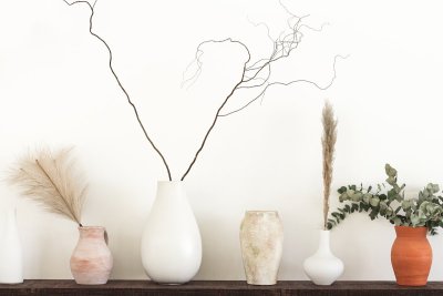 Gesmolten glas duikt overal op in het interieur